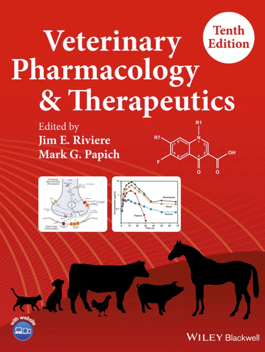 Veterinary Pharmacology and Therapeutics 10th Edition
